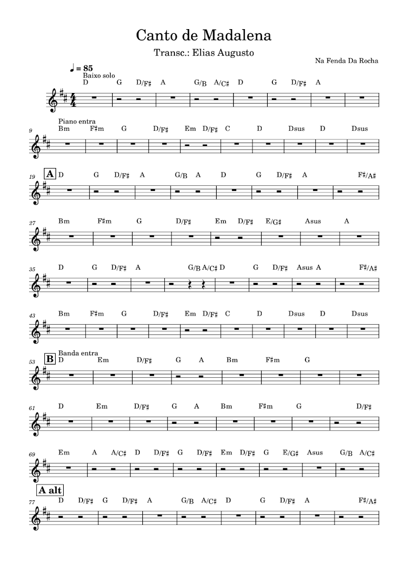 Canto de Madalena