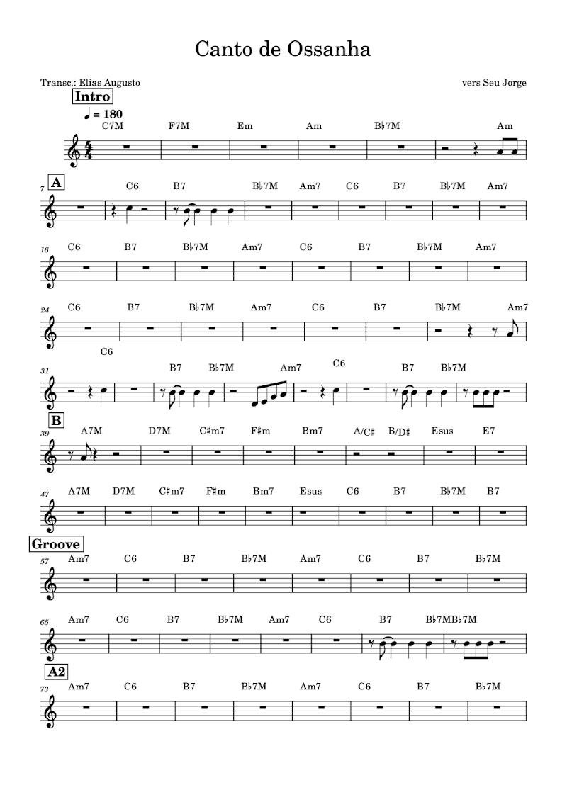 Canto de Ossanha