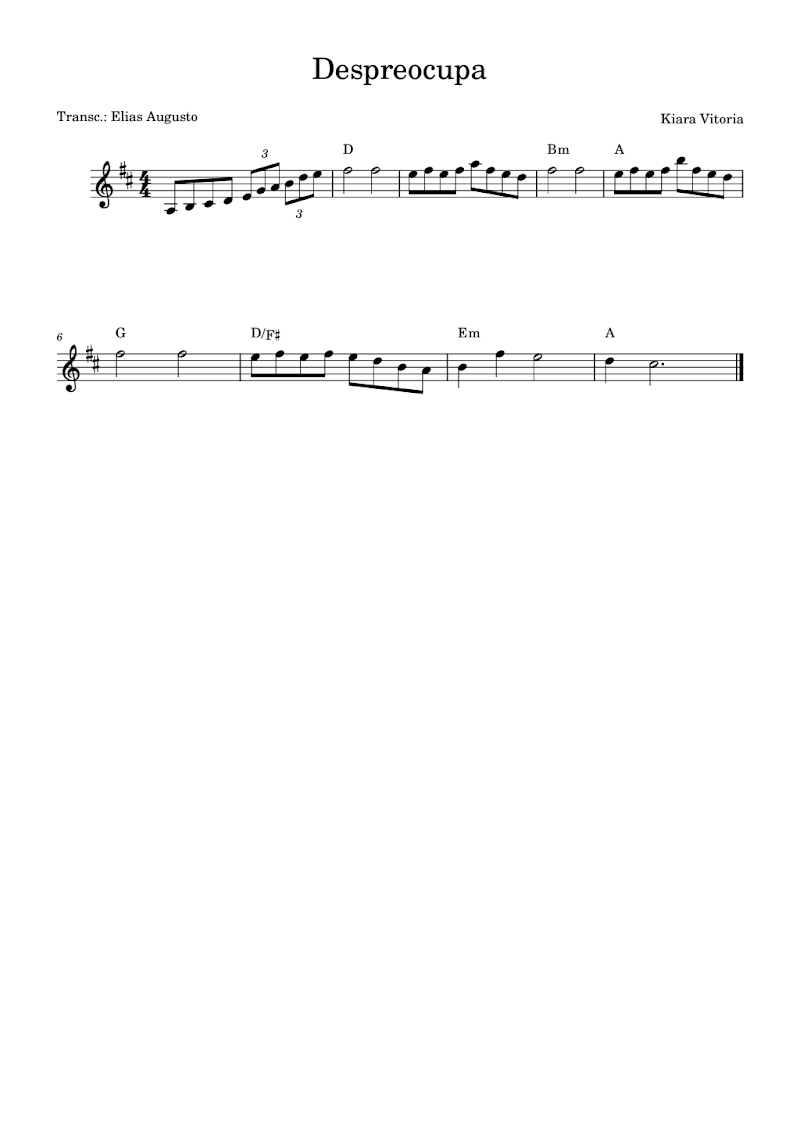 Despreocupa Intro