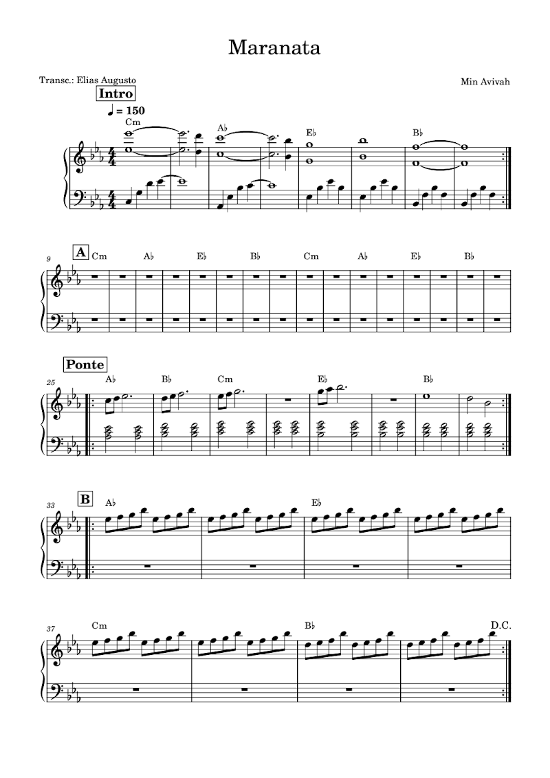 Maranata PianoBase