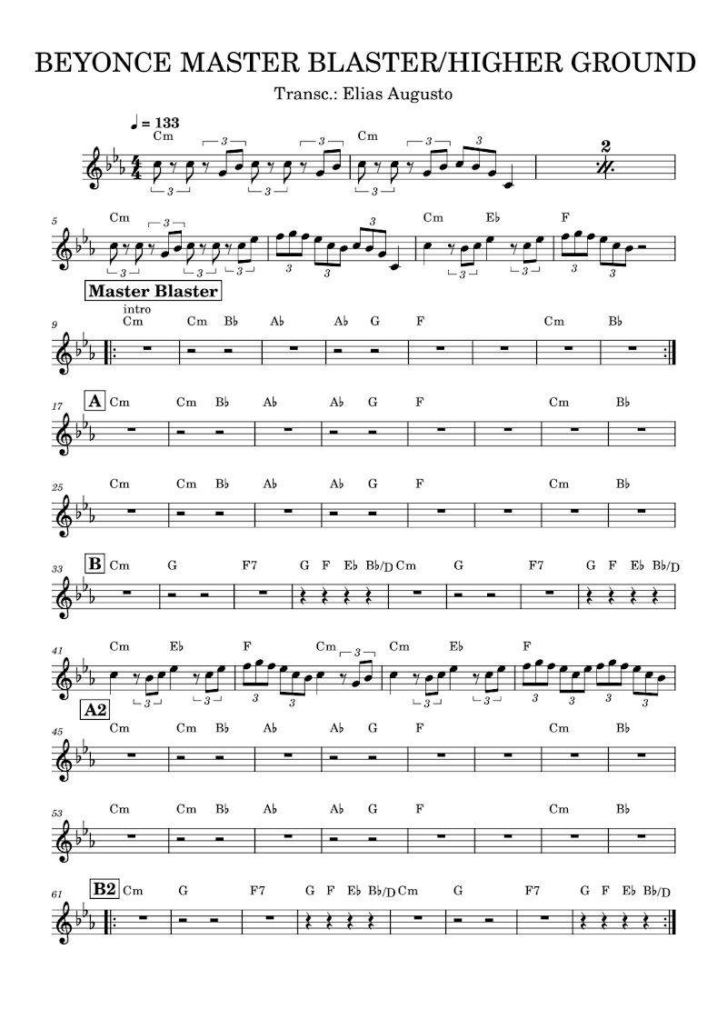 Medley Master Blaster e Higher Ground