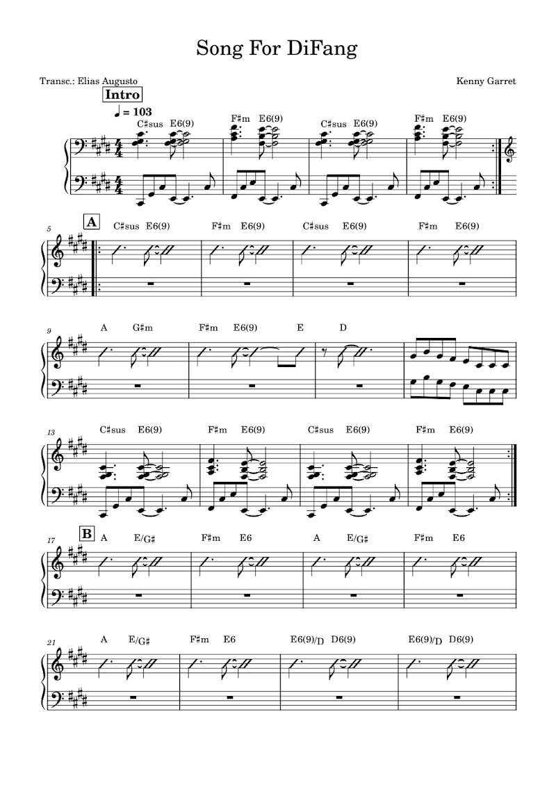 Song For DiFang