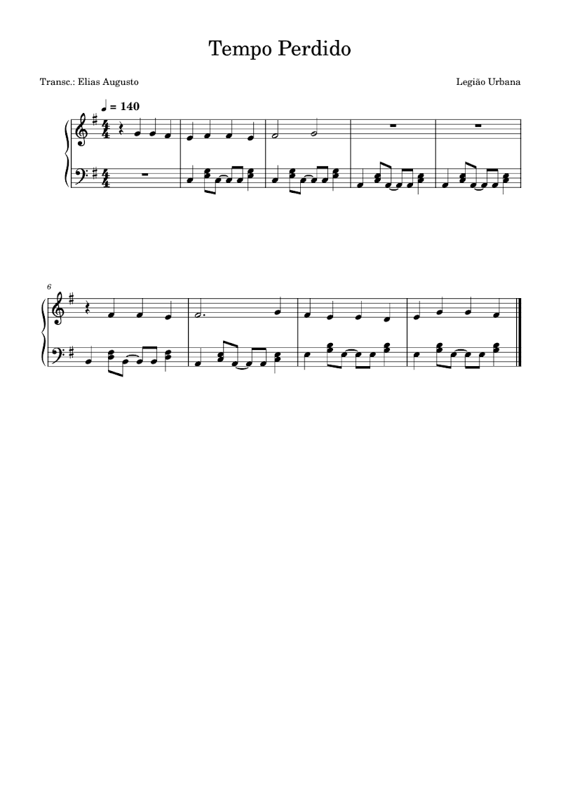 Tempo Perdido