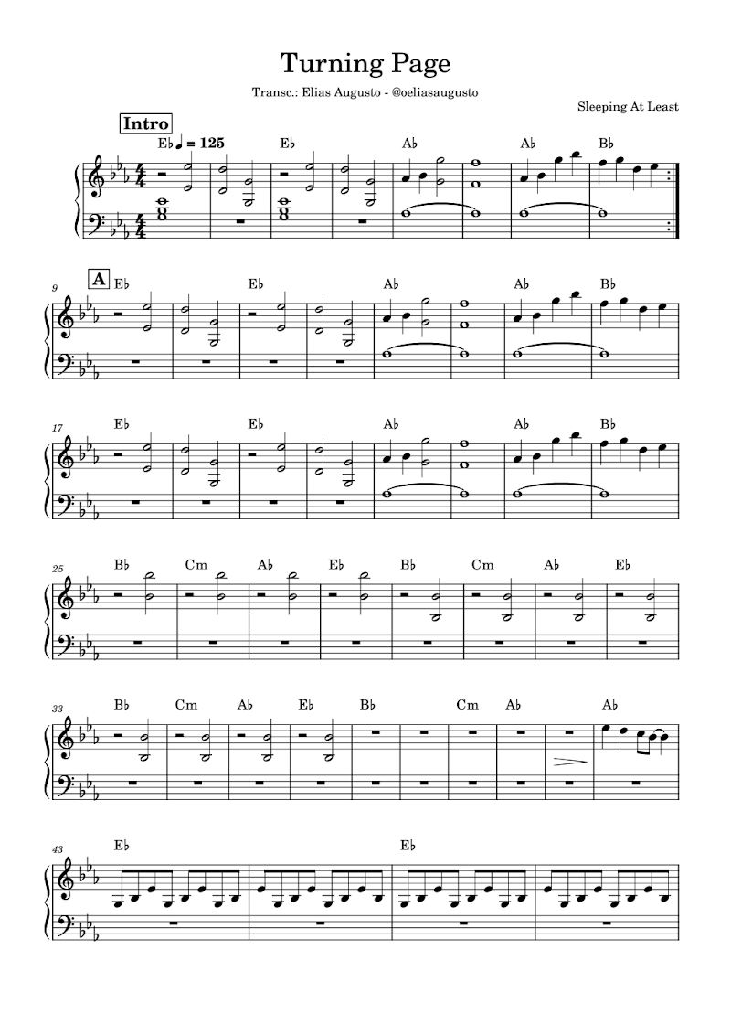 Turning Page original